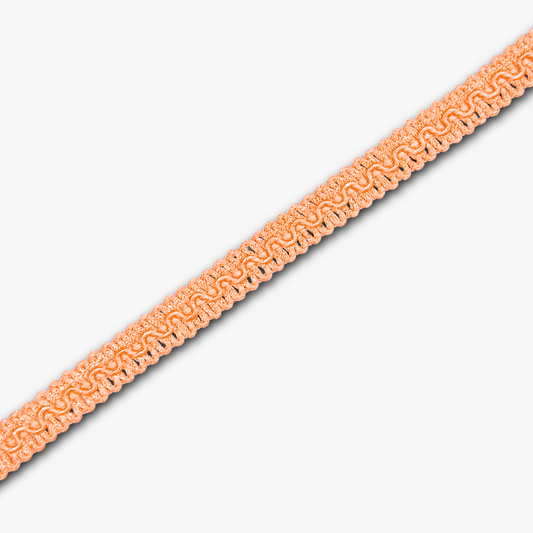 Furnishing Braid 12mm - Apricot - Discontinued - Ragland Fabrics
