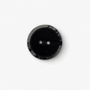 Formal Button MEDIUM Shrouded Black - Ragland Fabrics