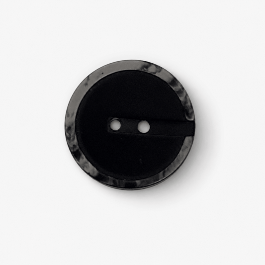Formal Button LARGE Shrouded Black - Ragland Fabrics