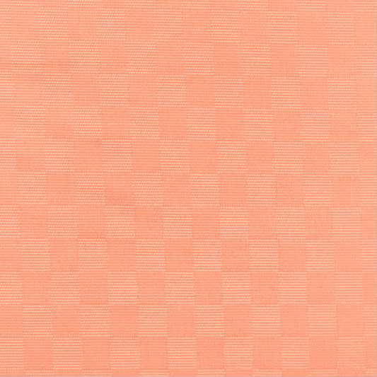 Georgette Woven Check Peach Dress Fabric - Ragland Fabrics