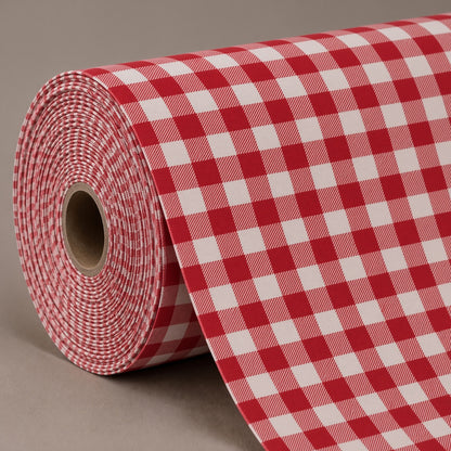 Gingham Large Red Waterproof