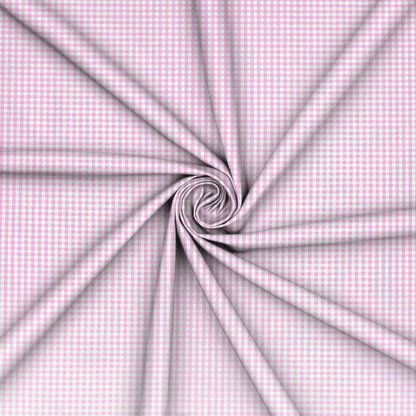 Gingham Check Pink - Ragland Fabrics