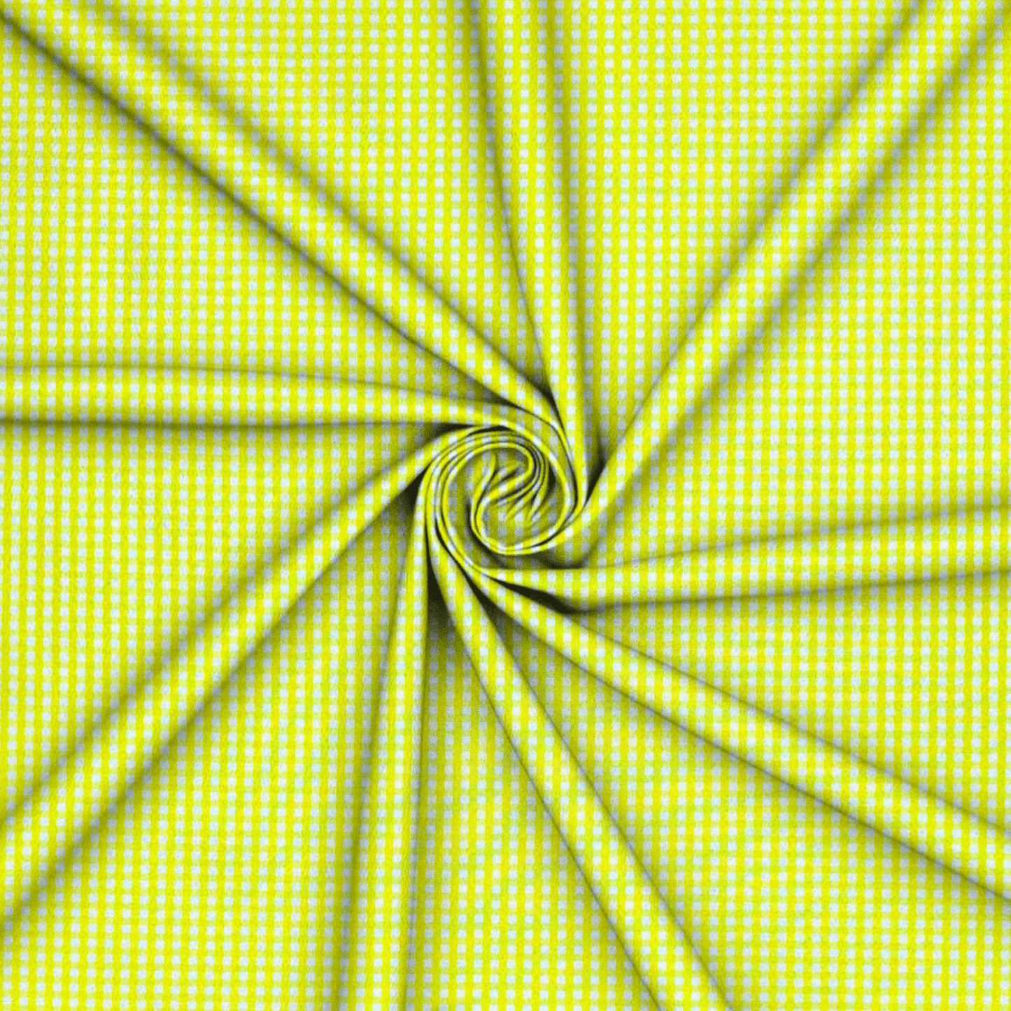Gingham Check Yellow - Ragland Fabrics