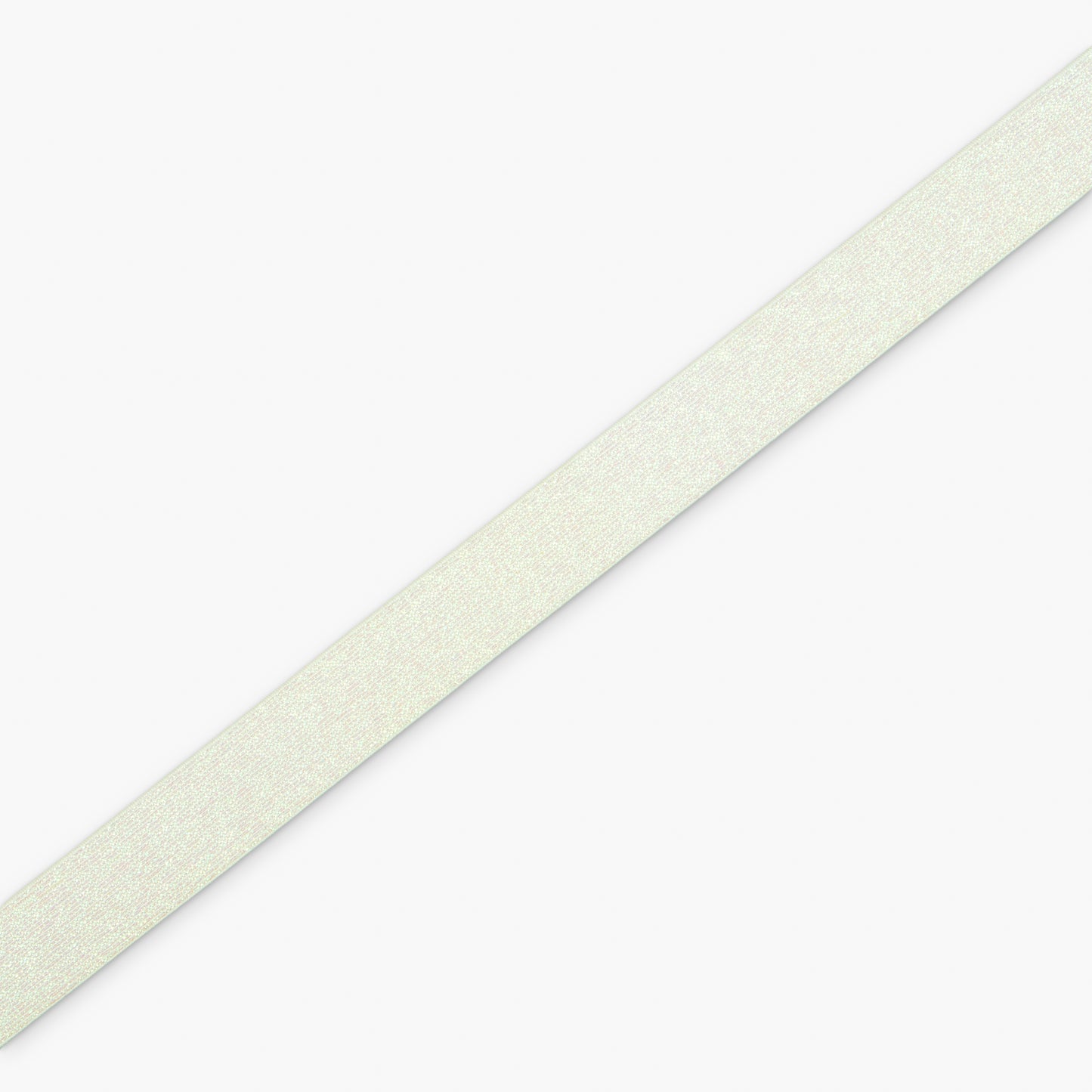 Elastic Woven Glitter White 30mm - Ragland Fabrics