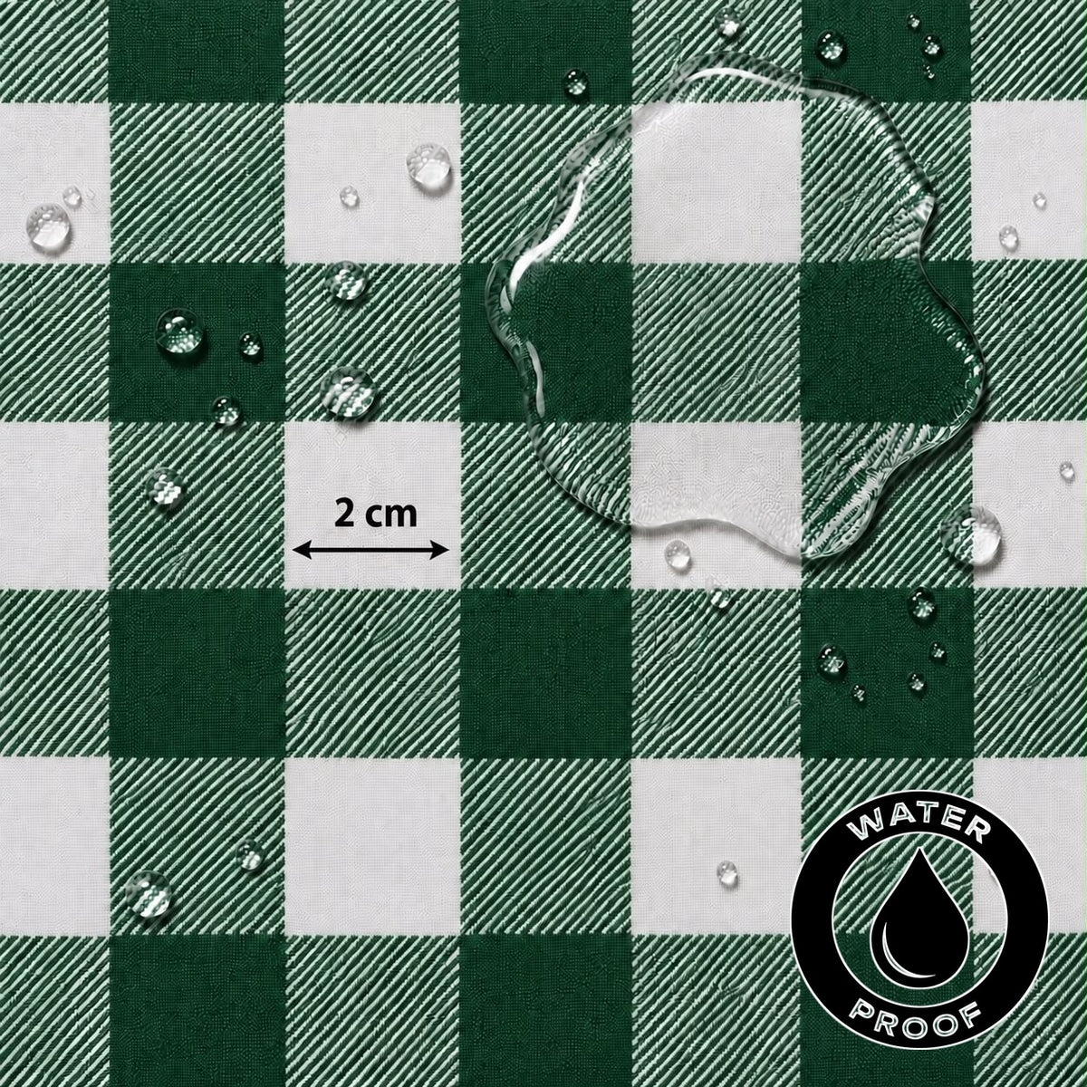Gingham Large Bottle Waterproof
