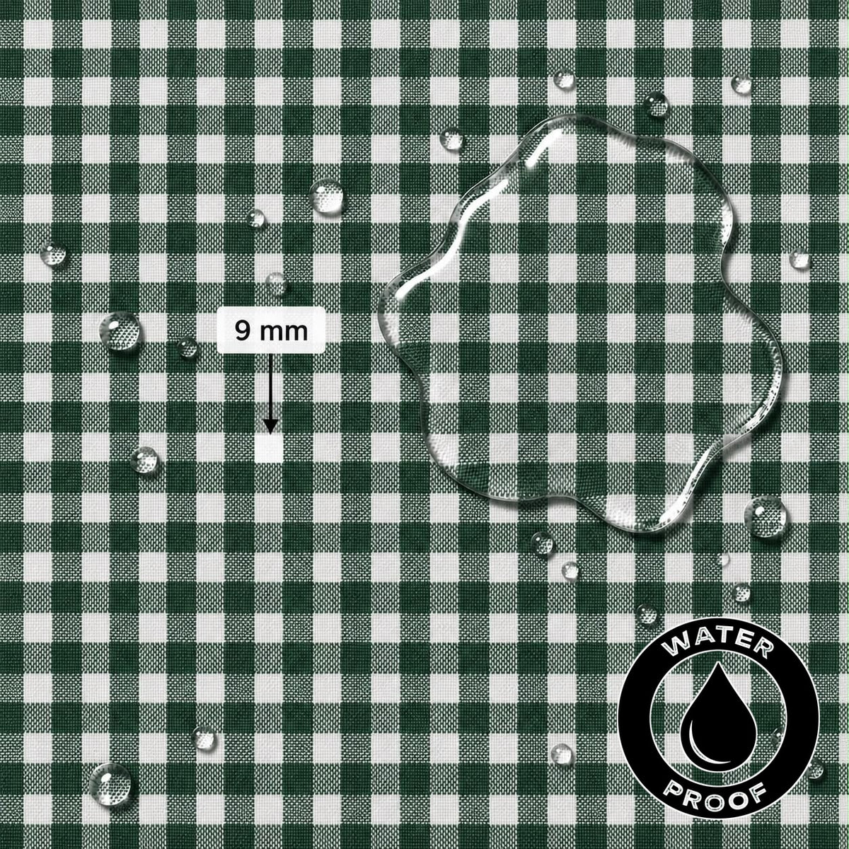 Gingham Small Bottle Waterproof