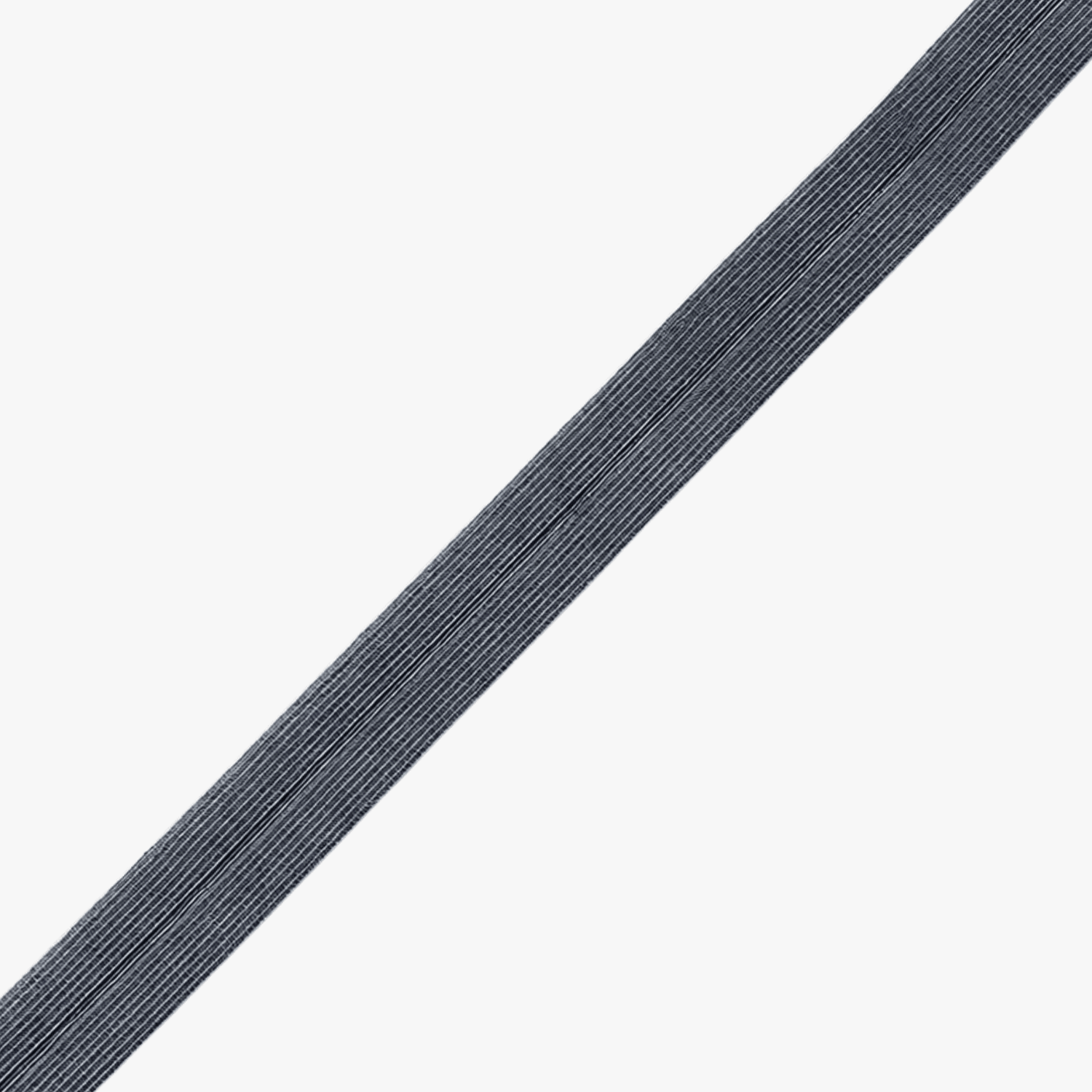 Elastic Fold Over | Lip Elastic 20mm | Grey Sheen - Ragland Fabrics