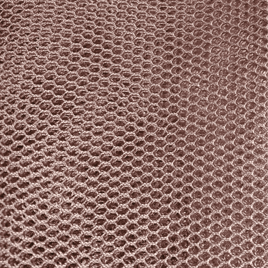 Honey Comb Mesh Rose Khaki - Ragland Fabrics