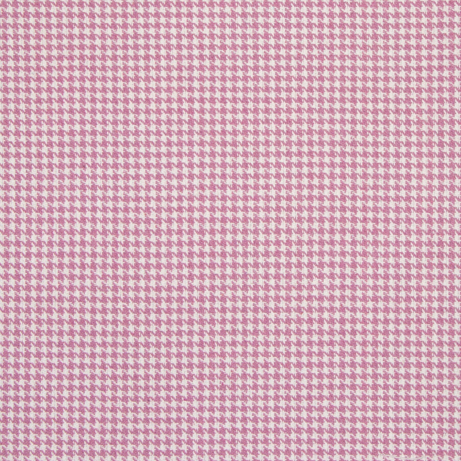 Hounds - Tooth Candy Pink & White - Ragland Fabrics