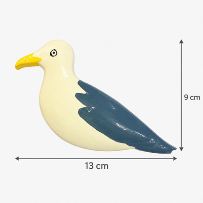 Hand-Painted Embellishments - Seagull