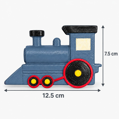 Hand-Painted Embellishments - Trains
