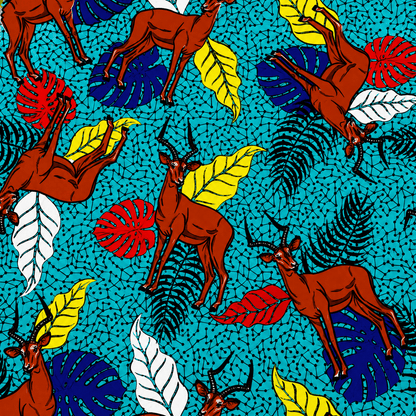 Fashionista Karaanblom - Ragland Fabrics