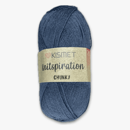 Knitspiration CHUNKY Deep Denim Blue K17 - Ragland Fabrics