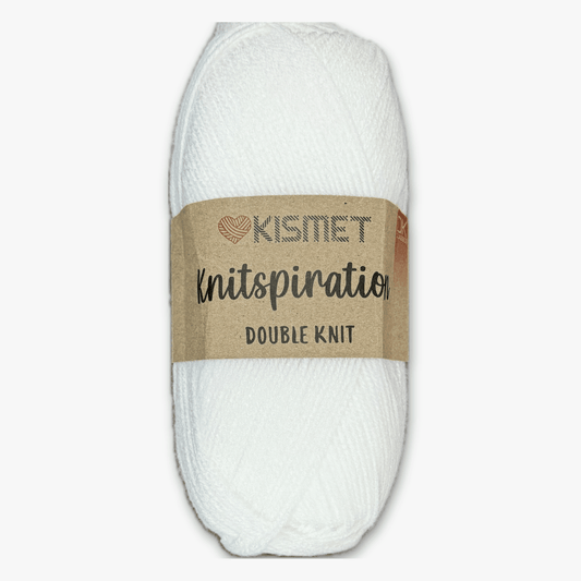 Knitspiration CHUNKY White K01 - Ragland Fabrics