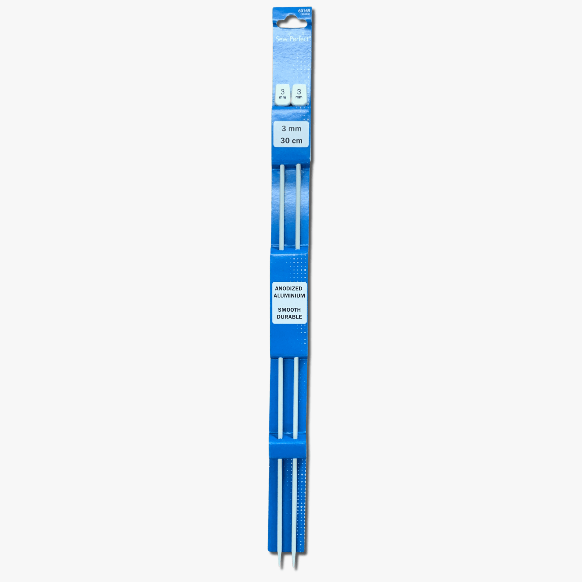 Knitting Needle Aluminium 3.00mm/30cm - Ragland Fabrics