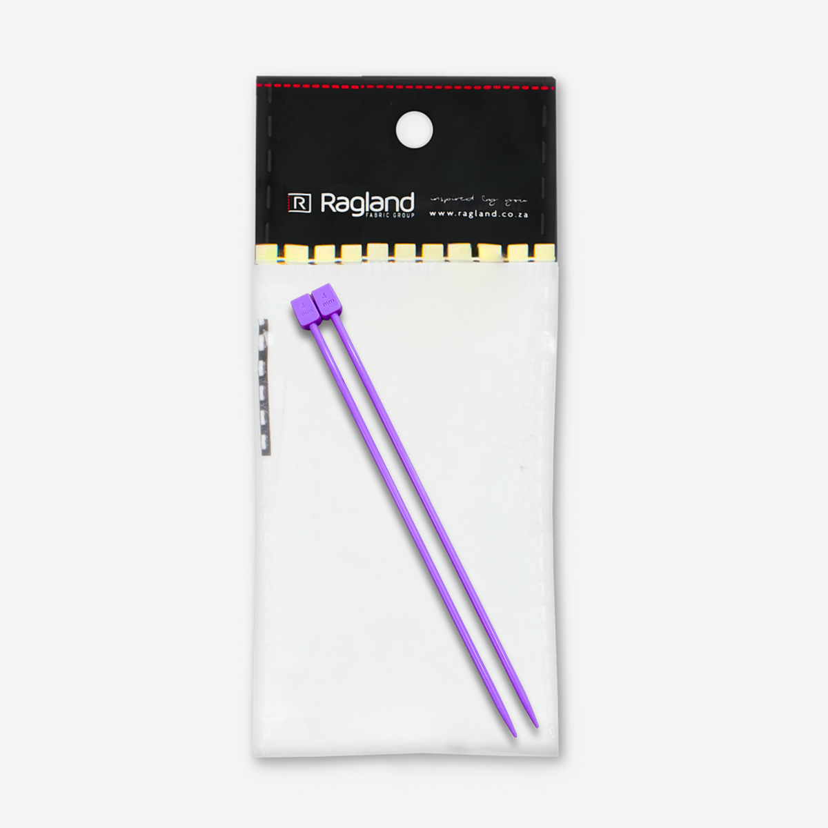 Plastic Knitting Needle - 4mm