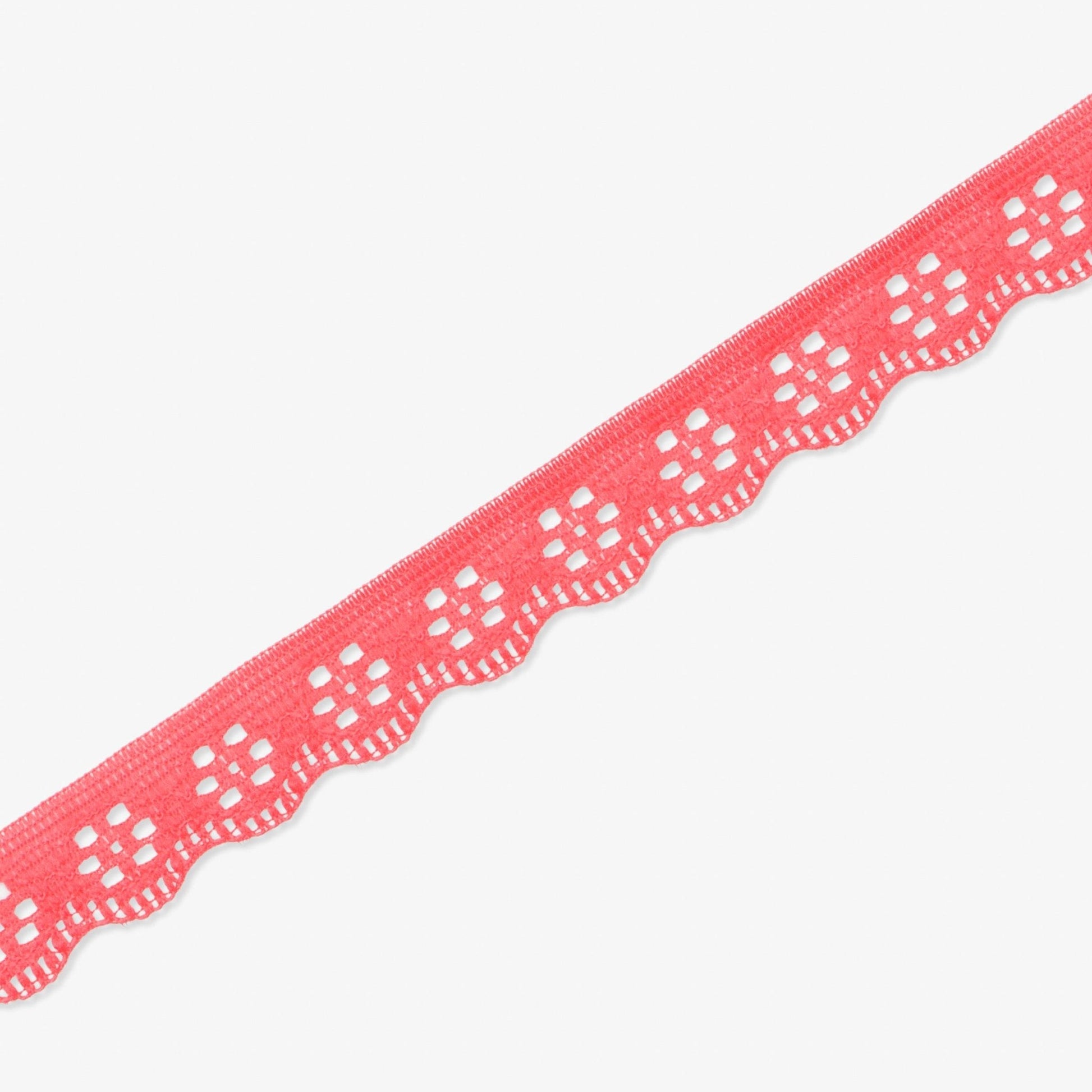 Lace Nylon 1326 | Red - Ragland Fabrics