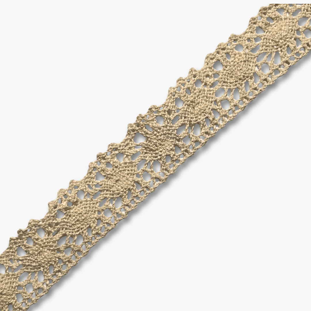Lace Torchon Cream Des.4 - Ragland Fabrics