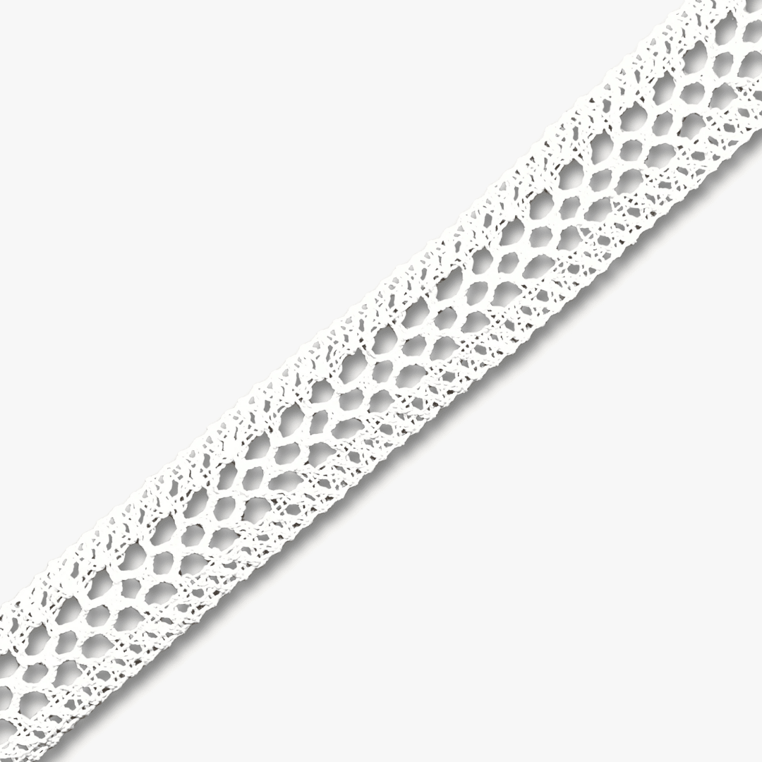 Lace Torchon White Des.2 - Ragland Fabrics