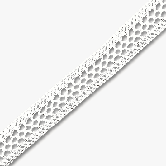 Lace Torchon White Des.2 - Ragland Fabrics