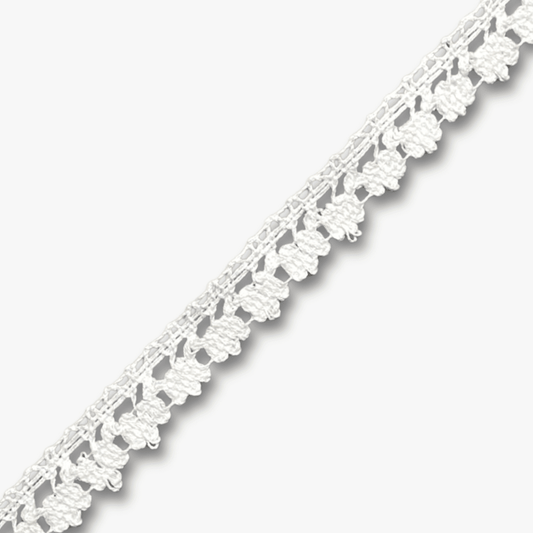 Lace Torchon White Des.6 - Ragland Fabrics