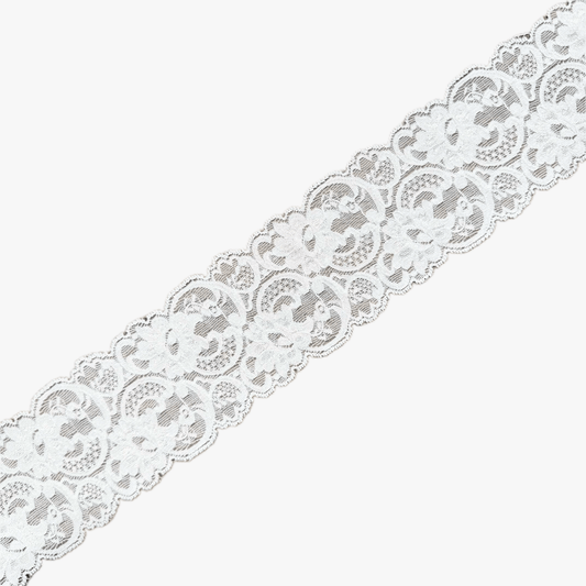 Lace Nylon White Art. (NSL/9) - Ragland Fabrics