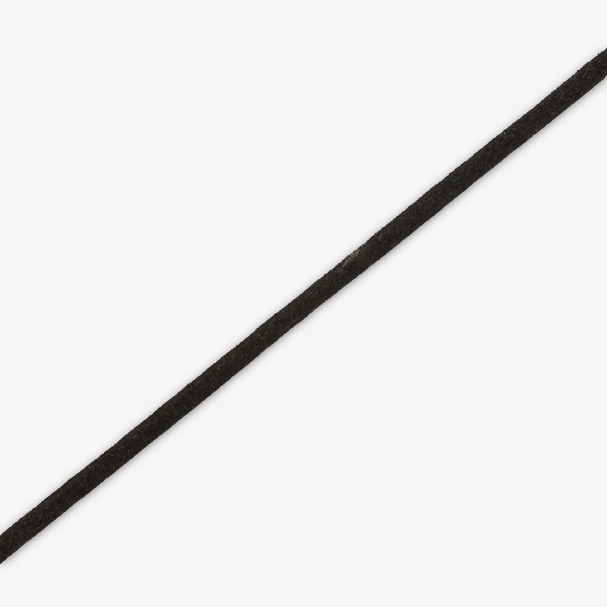 Leather Cord Black (Sold per Meter) - Ragland Fabrics