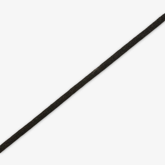 Leather Cord Black (Sold per Meter) - Ragland Fabrics