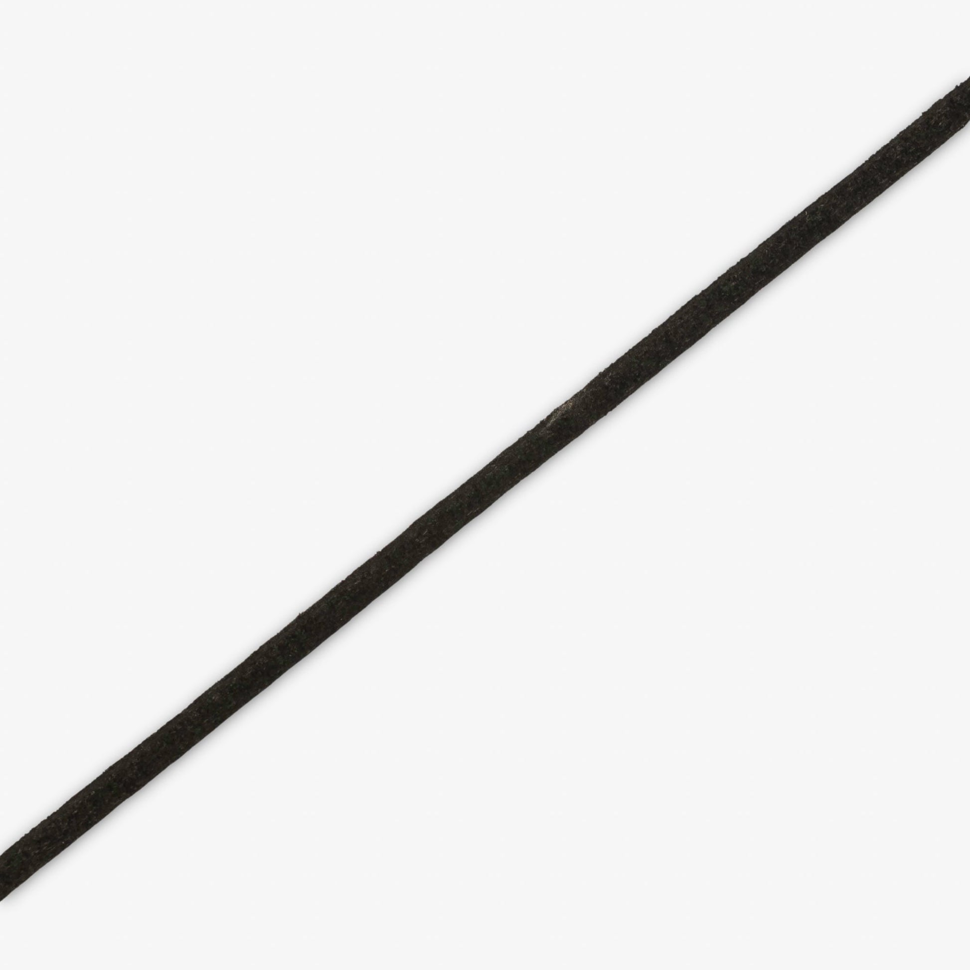 Leather Cord Black (Roll of 5m) - Ragland Fabrics