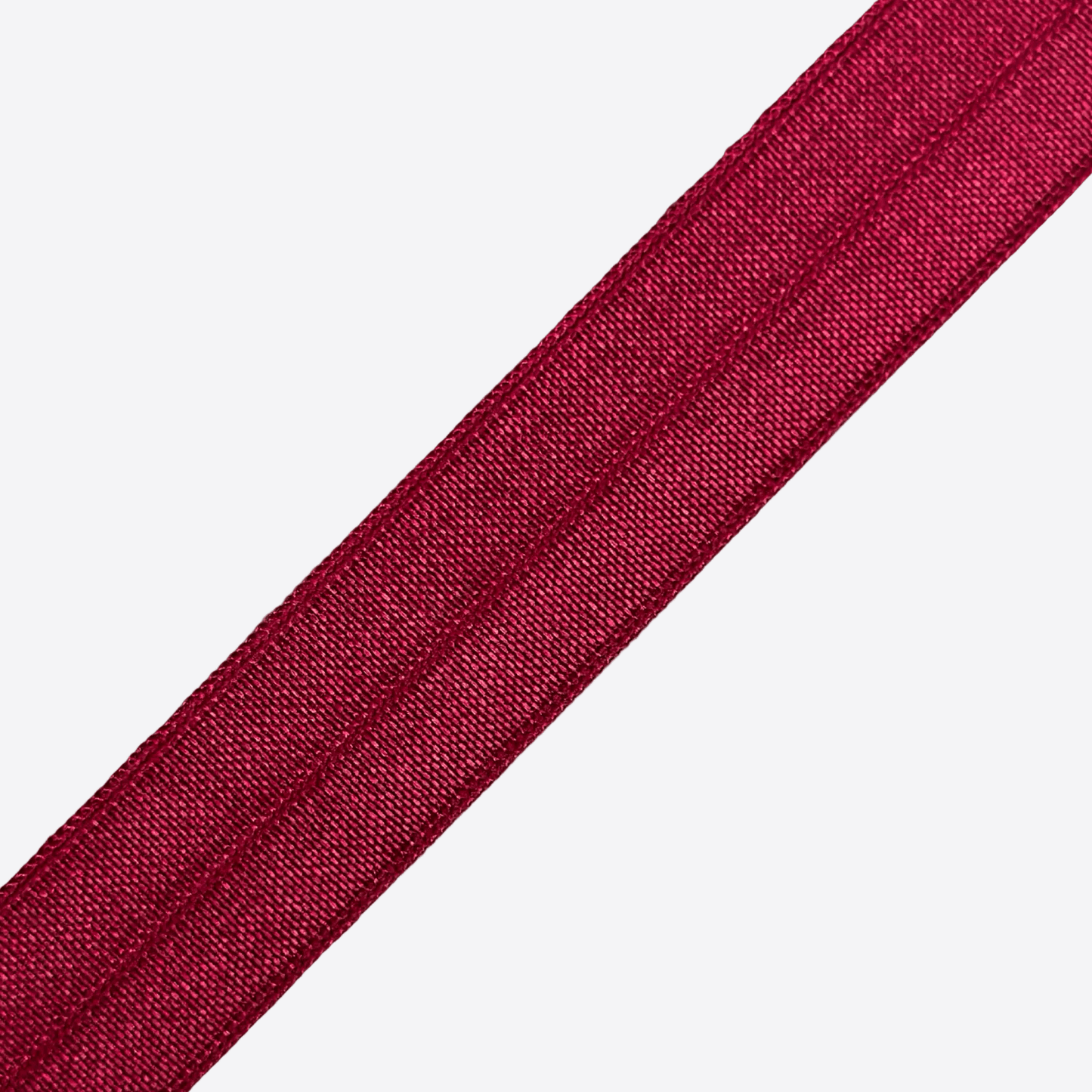 Elastic Fold Over | Lip Elastic 20mm | Maroon Sheen - Ragland Fabrics