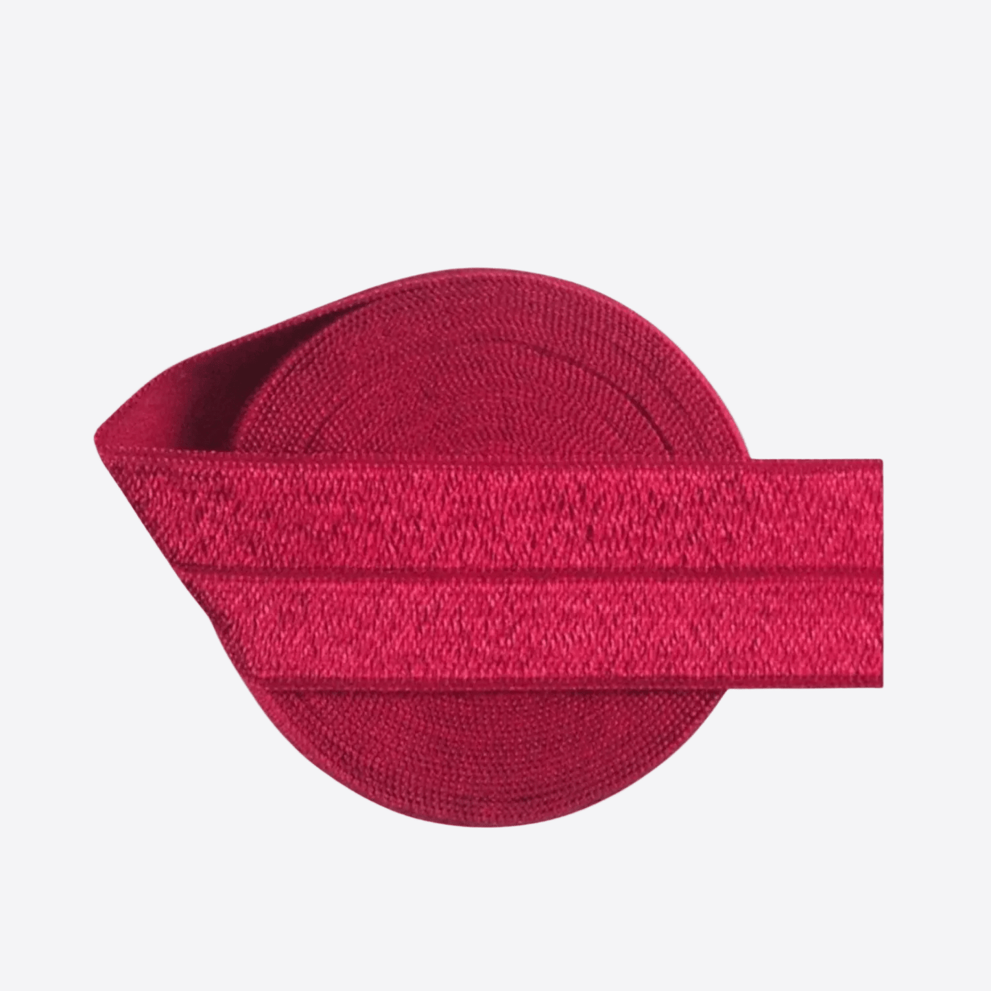 Elastic Fold Over | Lip Elastic 20mm | Dark Red - Ragland Fabrics