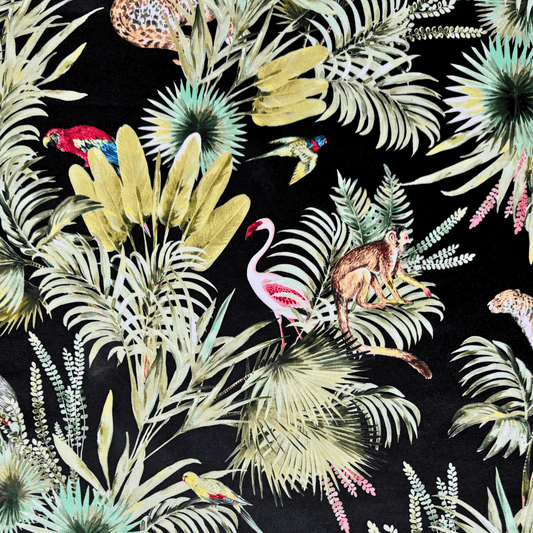 Marbella Outdoor Tropical Ebony - Ragland Fabrics
