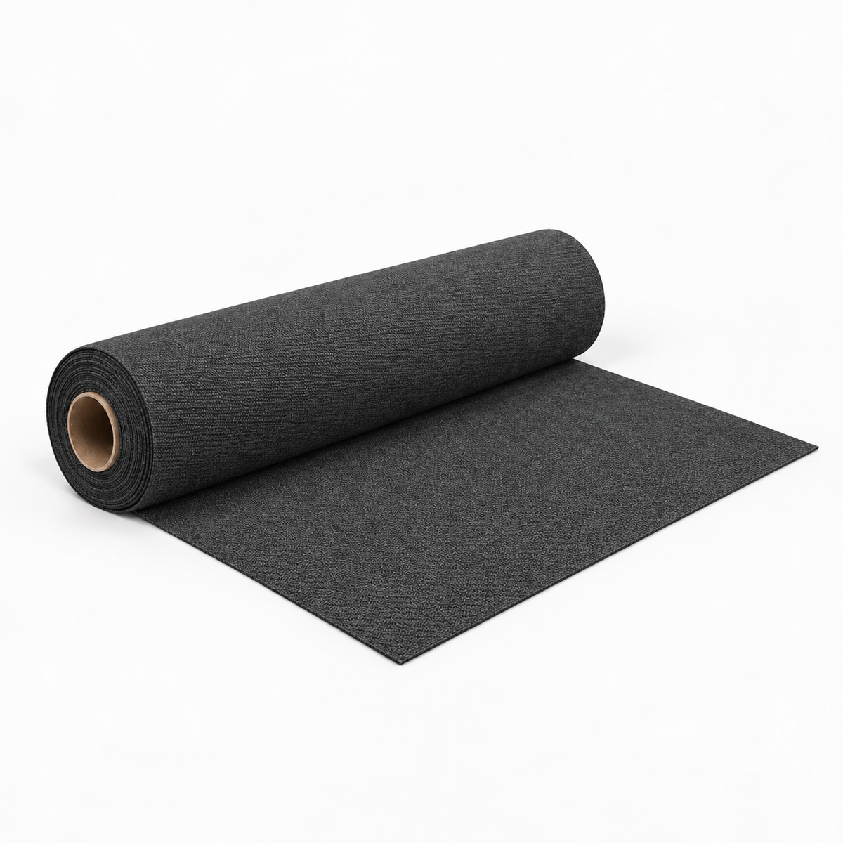 Melvin & Motley Charcoal canvas studio roll visualisation on an off-white background