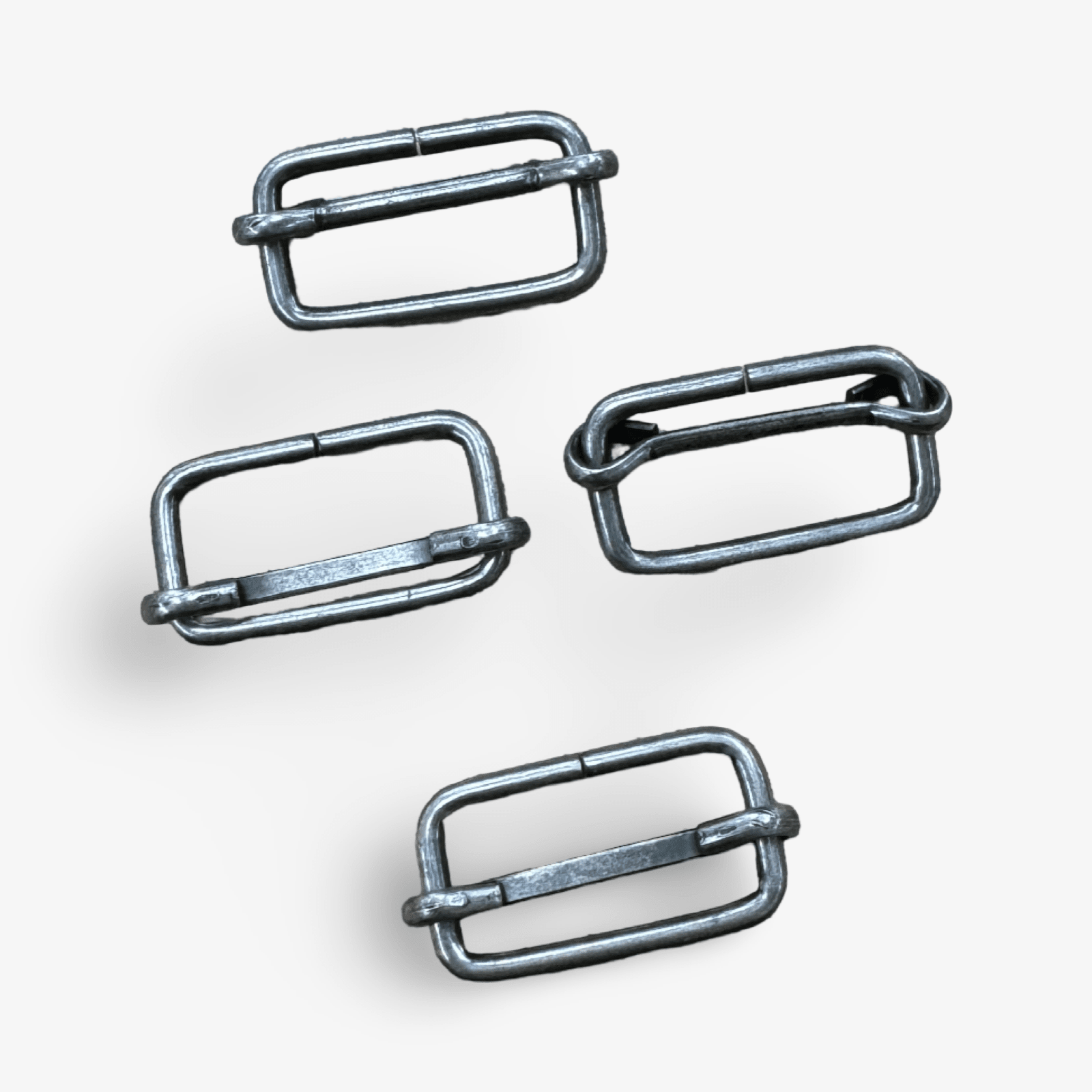 Metal Slider/Adjuster 25mm Old Silver - Ragland Fabrics