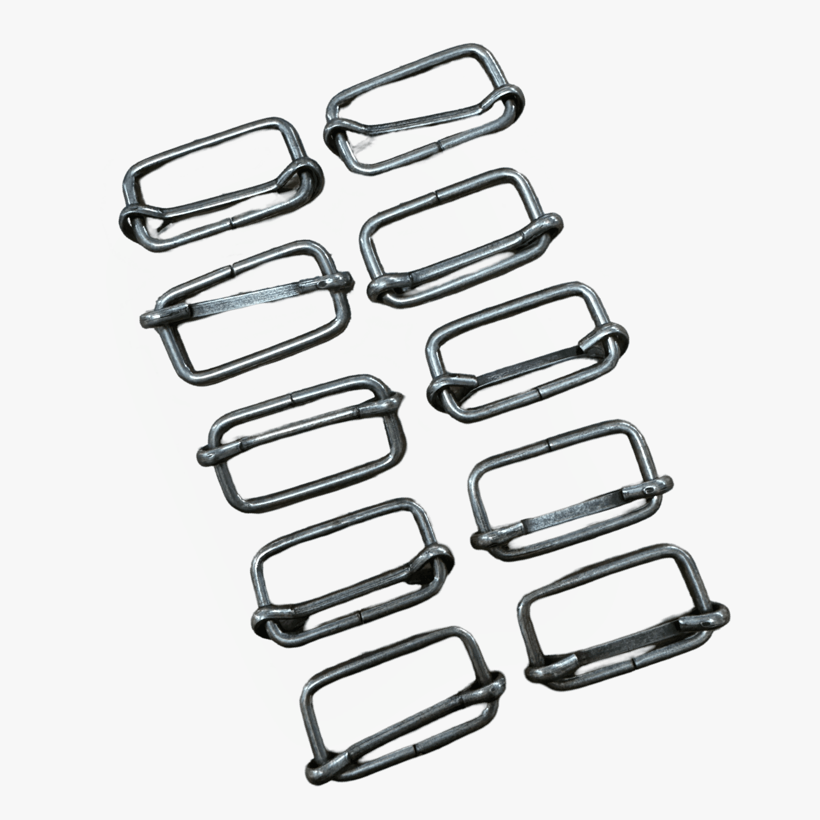 Metal Slider/Adjuster 25mm Old Silver - Ragland Fabrics
