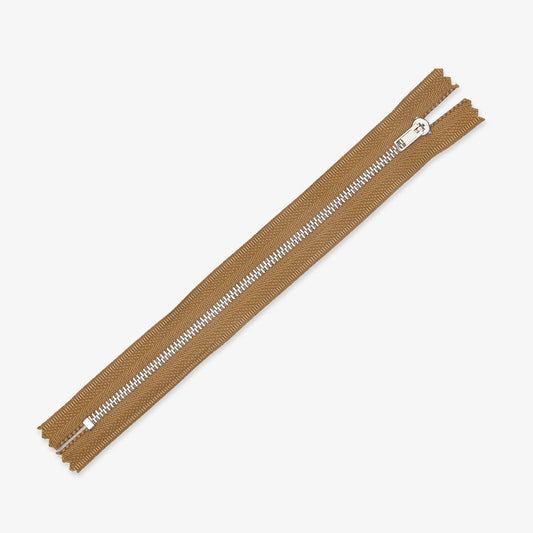 Metal Trouser Zips Dijon - 20cm - Ragland Fabrics