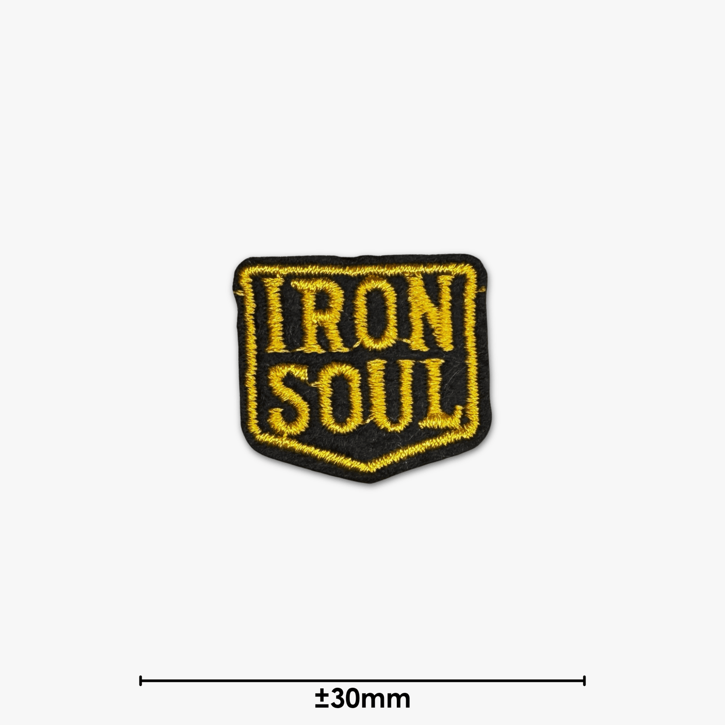 Motif Iron On Badge - Iron Soul - Ragland Fabrics