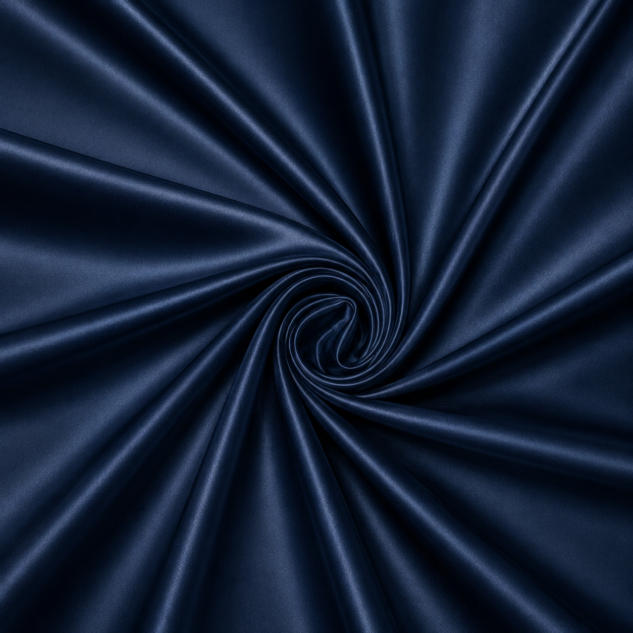 Stretch Satin French Navy #5 140cm