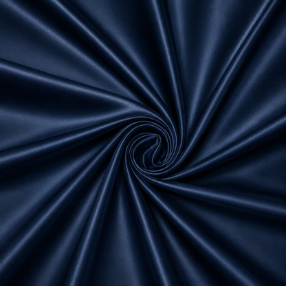 Stretch Satin French Navy #5 140cm