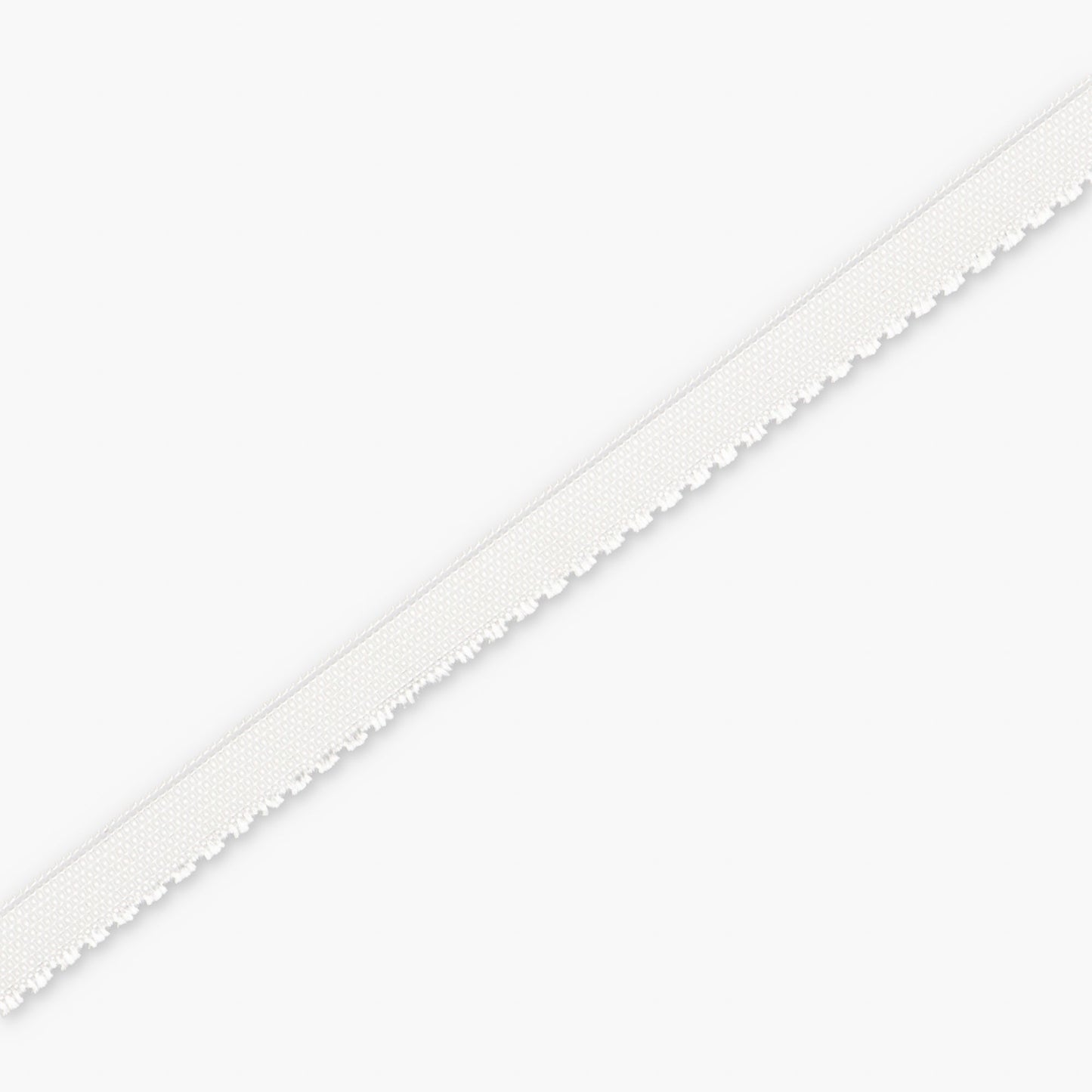 Non - slip Elastic 10mm White - Ragland Fabrics