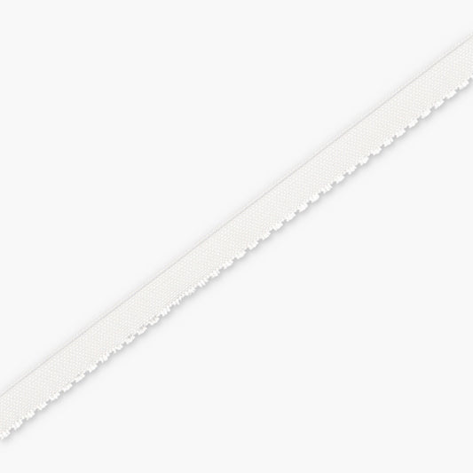 Non - slip Elastic 10mm White - Ragland Fabrics