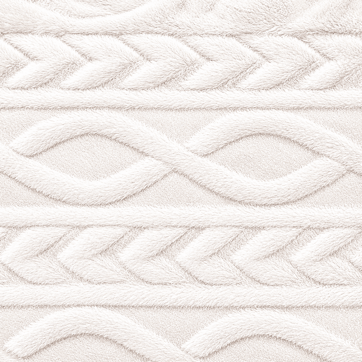 Chain Link Luxury Fur - Off White - Ragland Fabrics