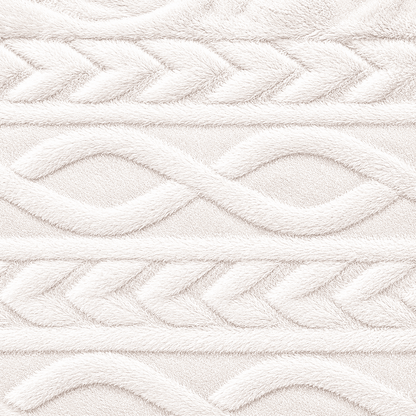 Chain Link Luxury Fur - Off White - Ragland Fabrics