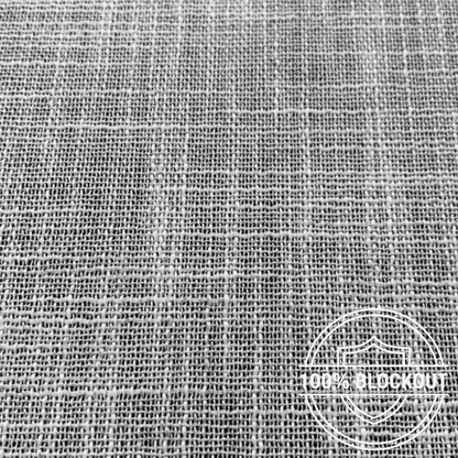 Orient Linen Look Curtaining Murmur - Ragland Fabrics
