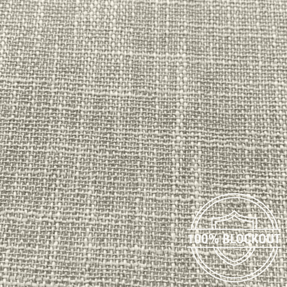 Orient Linen Look Curtaining Soap Stone - Ragland Fabrics