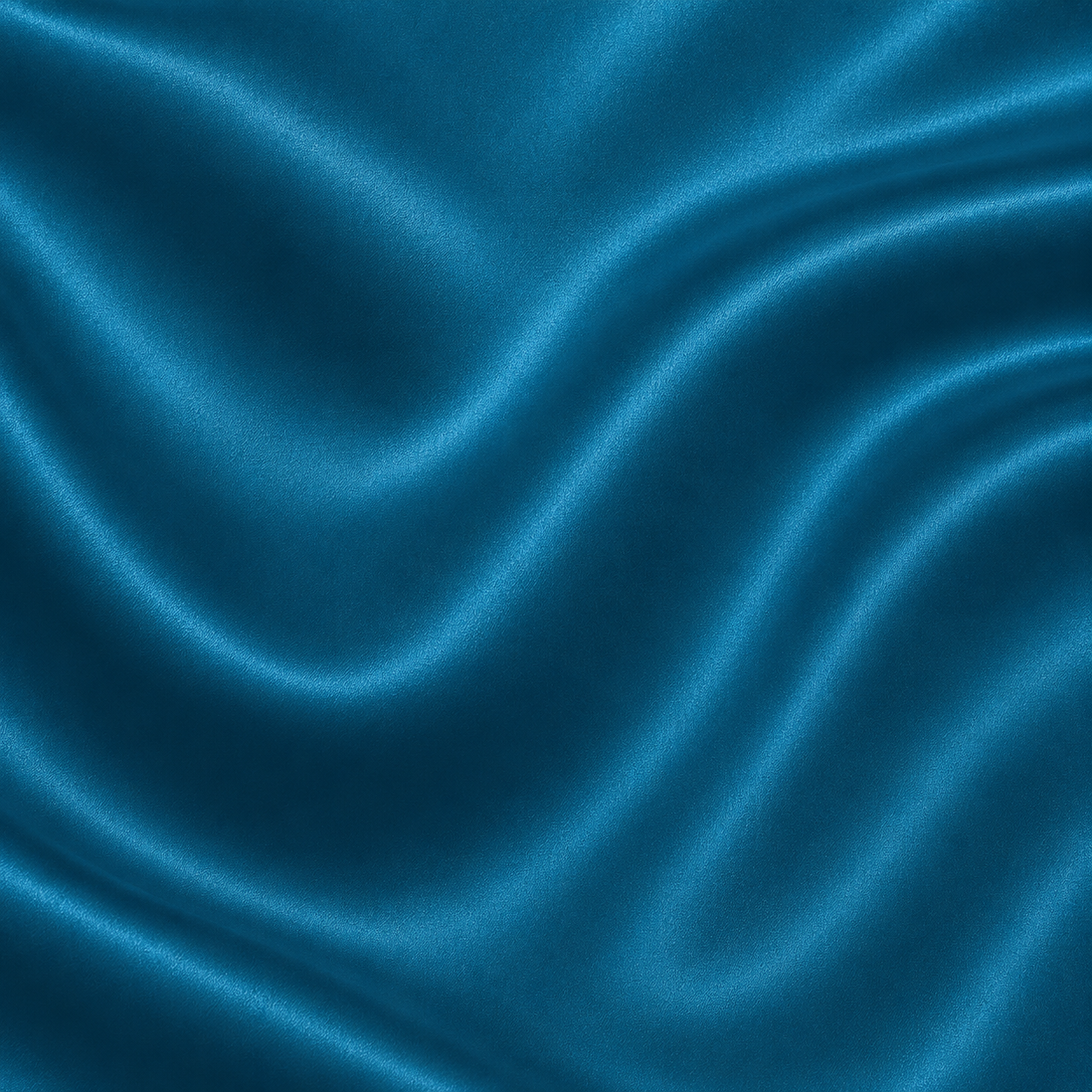 Stretch Satin Petrol Blue #43 140cm