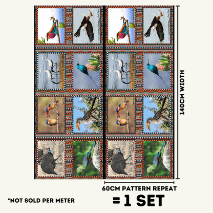 Place Mats South Africa Birds - Ragland Fabrics