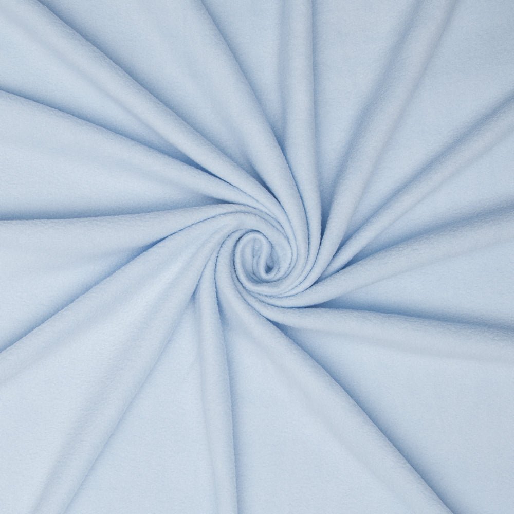 Plain Polar Fleece Baby Blue 11 140cm - Ragland Fabrics
