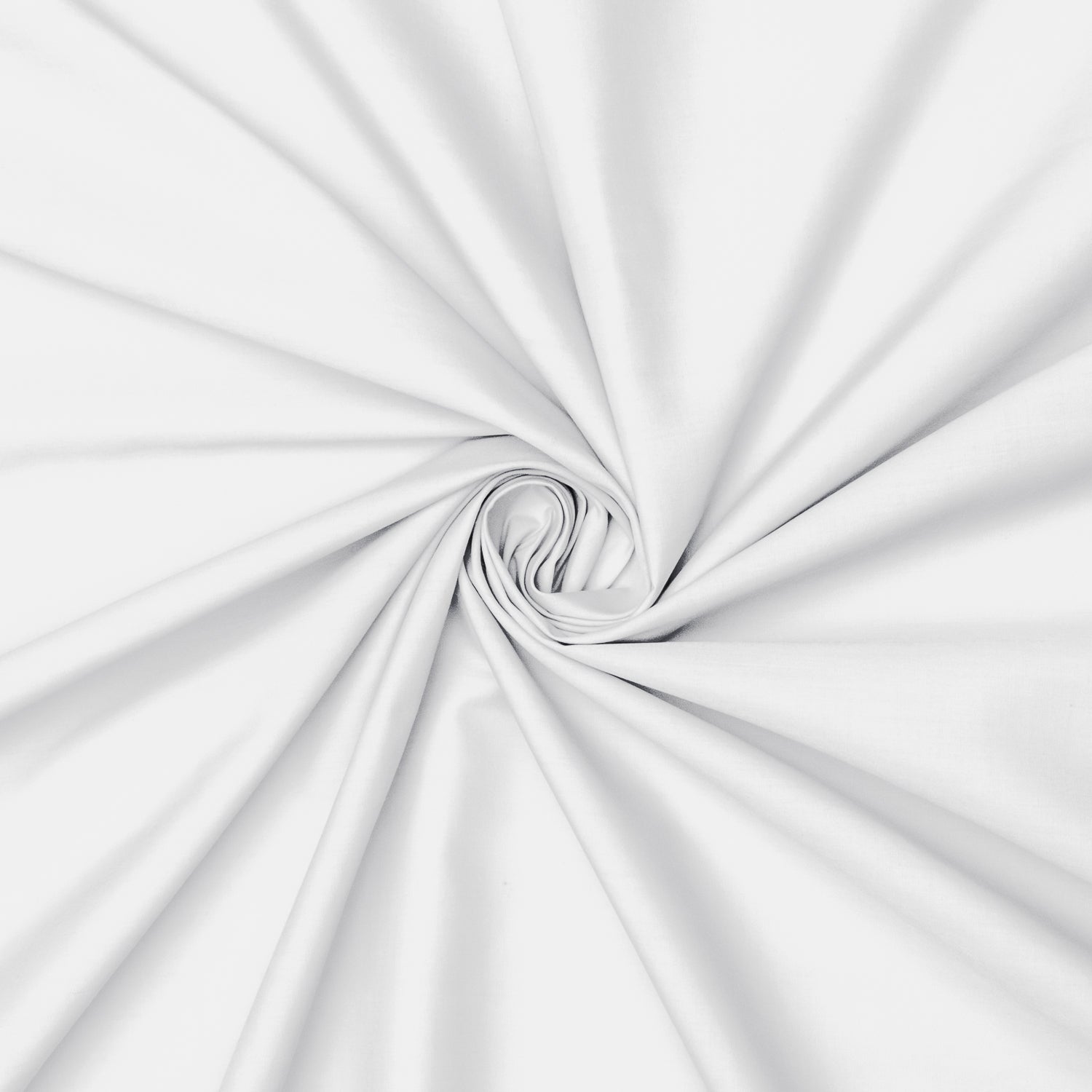 Plain Polycotton White 2 - Ragland Fabrics