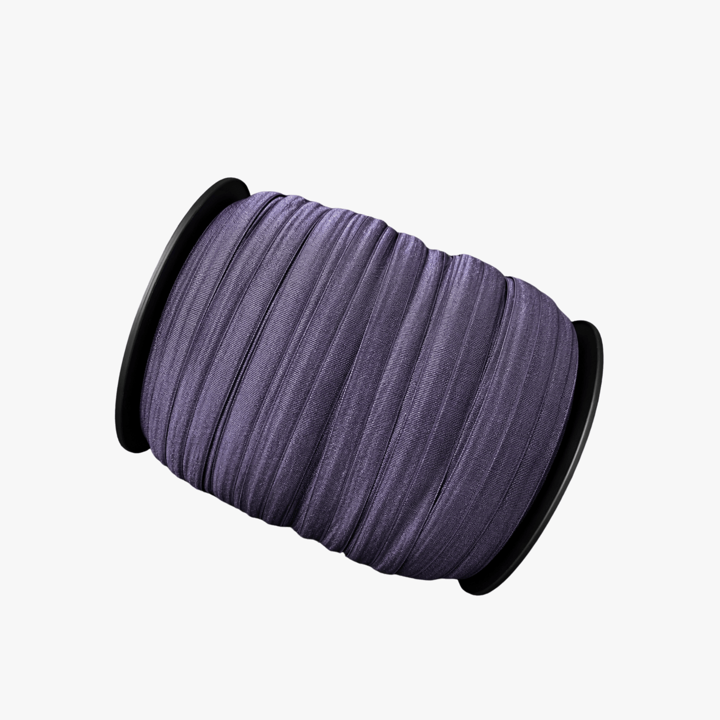 Elastic Fold Over | Lip Elastic 20mm | Plum Sheen - Ragland Fabrics